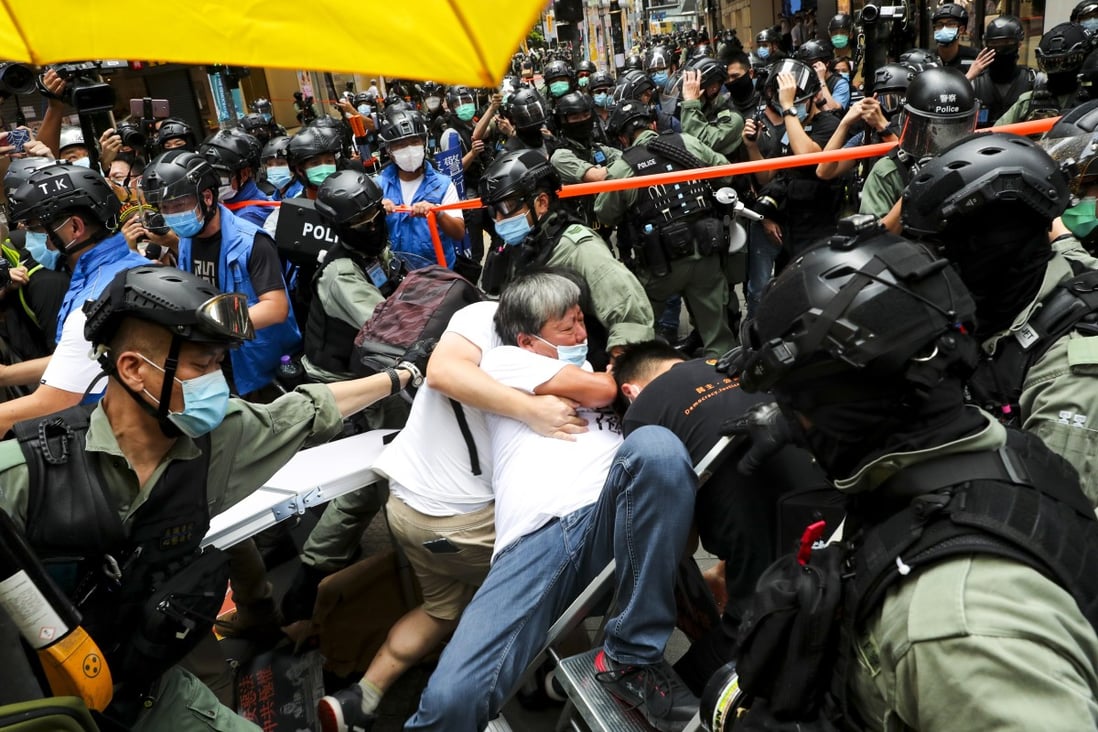 The malicious posting of personal details online surged during the Hong Kong protests and civil unrest of 2019. Photo: Sam Tsang
