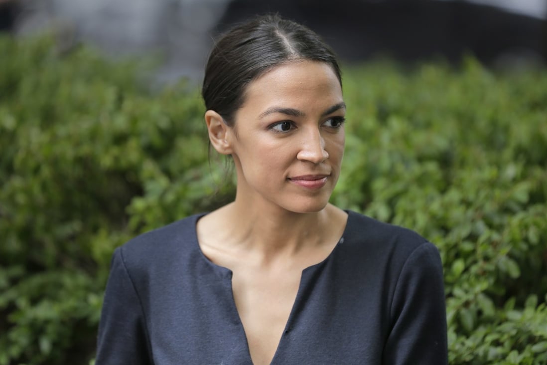 K-pop fans hijacked hashtags accusing US congresswoman Alexandria Ocasio-Cortez of lying about her experience during the Capitol Building riot. Photo: Seth Wenig/AP