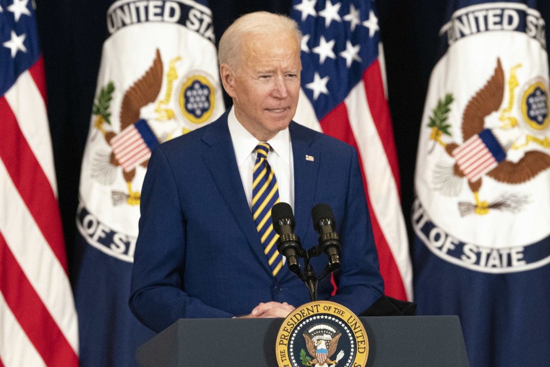 US President Joe Biden delivers remarks in his first major address on foreign policy. Photo: dpa