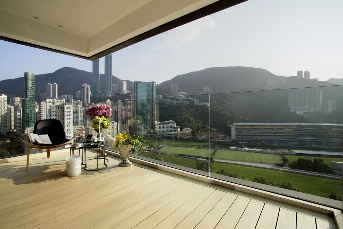 View of the Happy Valley Racecourse from the Winfield Building by Nan Fung Group. Photo: Handout