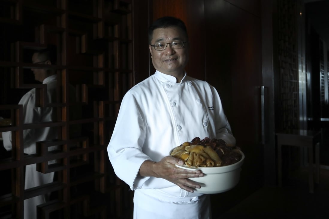 Cheung Hong Man, executive chef of restaurant Sha Tin 18, at the Hyatt Regency Sha Tin, in Hong Kong. Photo: SCMP / Jonathan Wong