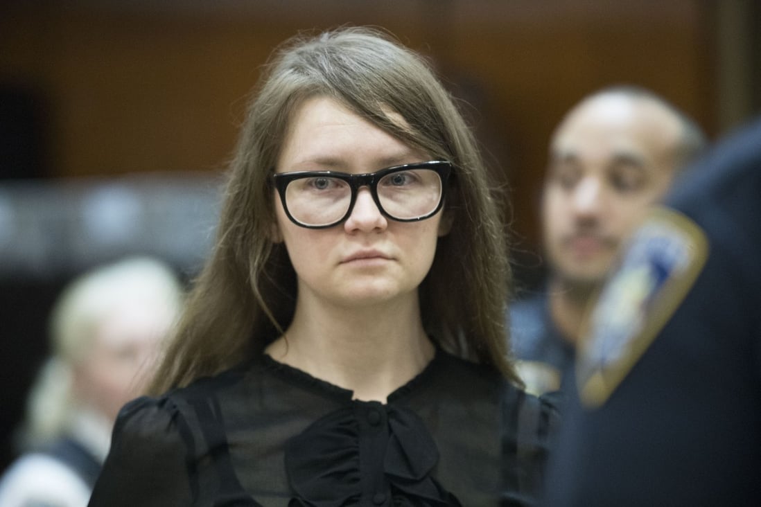 Anna Sorokin, who claimed to be a German heiress, in court in New York in April 2019. Photo: AP