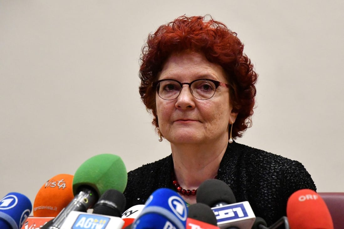 Andrea Ammon, director of the European Centre for Disease Prevention and Control. Photo: AFP