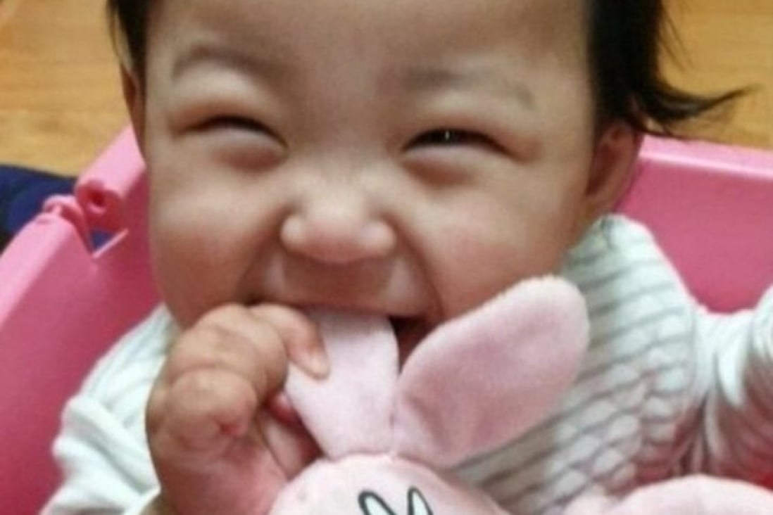 Jeong-in, who died following alleged abuse by adoptive parents in South Korea. Photo: Twitter