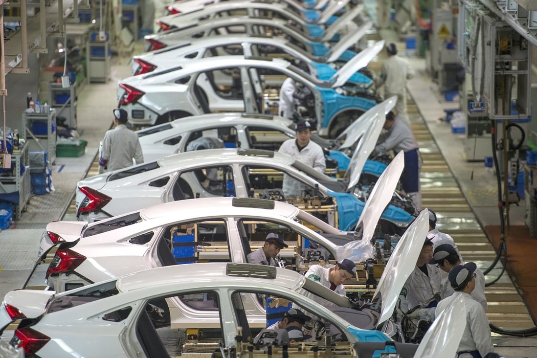 Japan has added Bangladesh to a list of preferred destinations for relocating factories. Photo: Chinatopix via AP