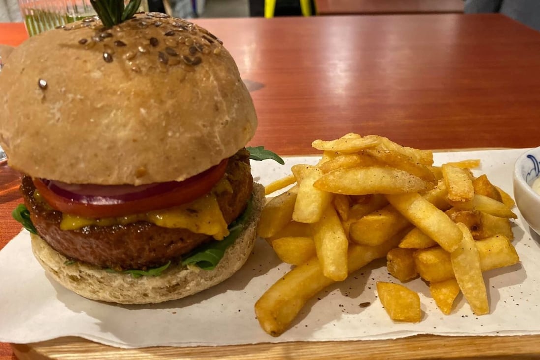 Some plant-based burgers have even more sodium than their meaty counterparts, according to the Consumer Council. Photo: Facebook