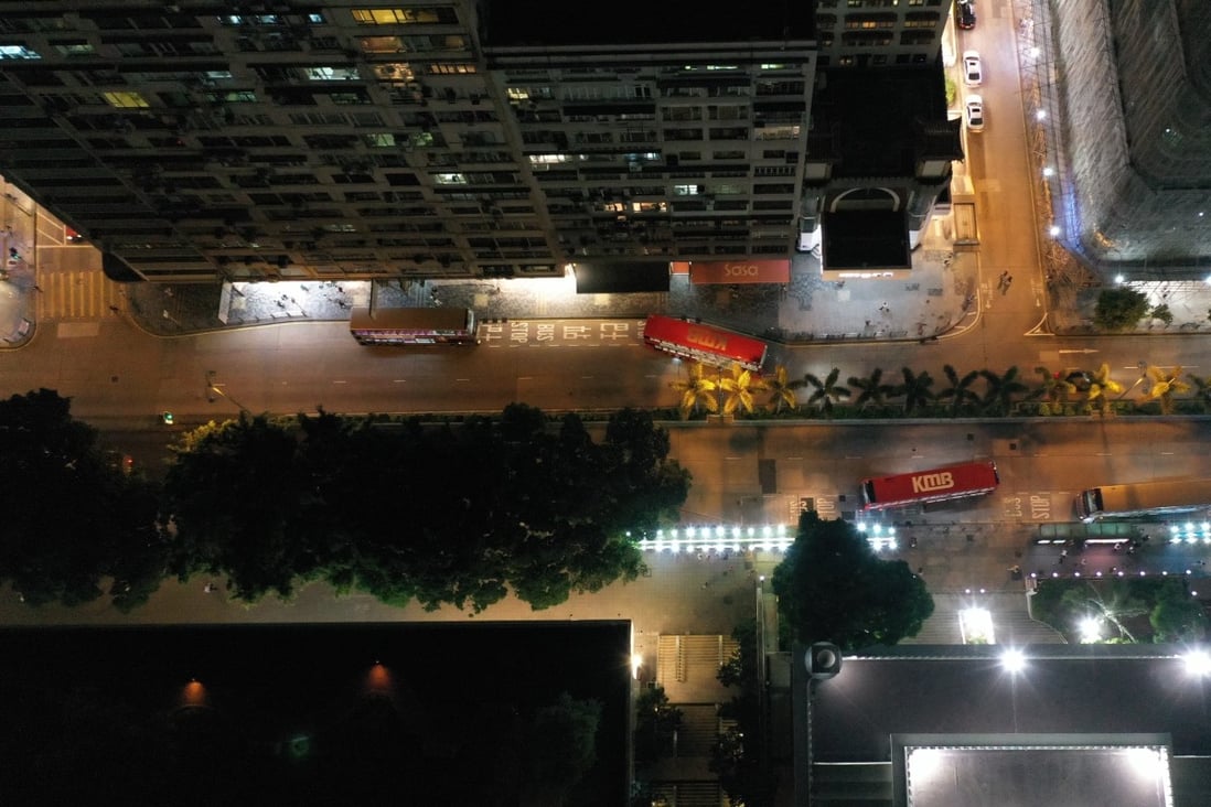 Aerial view of Nathan Road in Tsim Sha Tsui, one of the area’s main shopping zones. Photo: May Tse