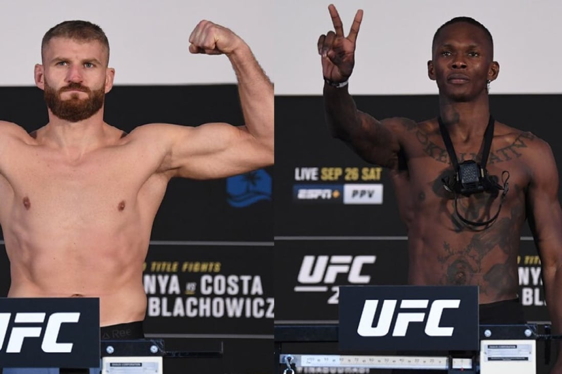 Ufc 259 Jan Blachowicz Envisions Early Head Kick Ko Of Israel Adesanya South China Morning Post