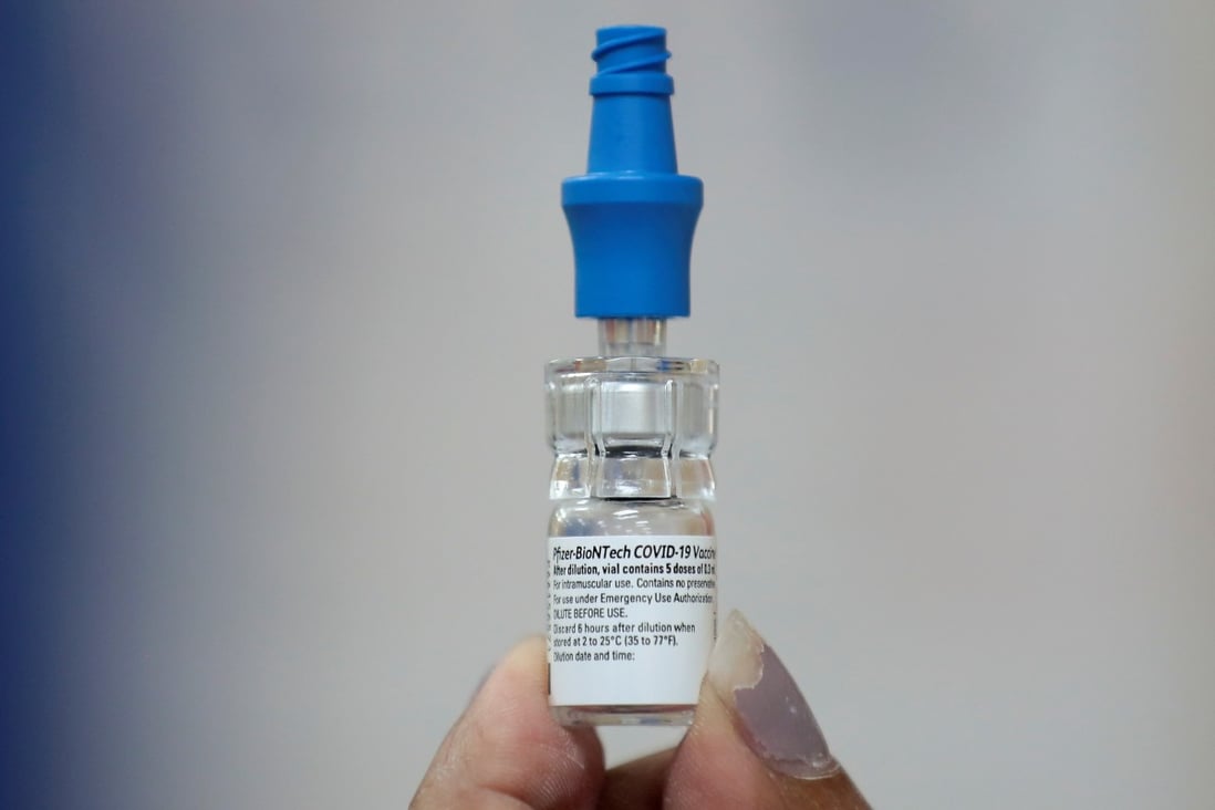 The Pfizer-BioNTech vaccine can be provided to Taiwan, BioNTech has said. Photo: Reuters