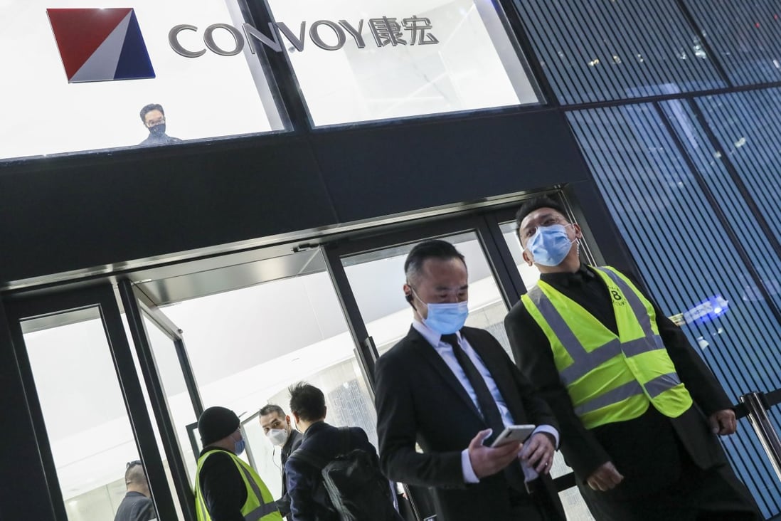 Convoy Group Holdings reported three years of financial losses on Wednesday, the first time it had reported results since 2017. Photo: K.Y. Cheng