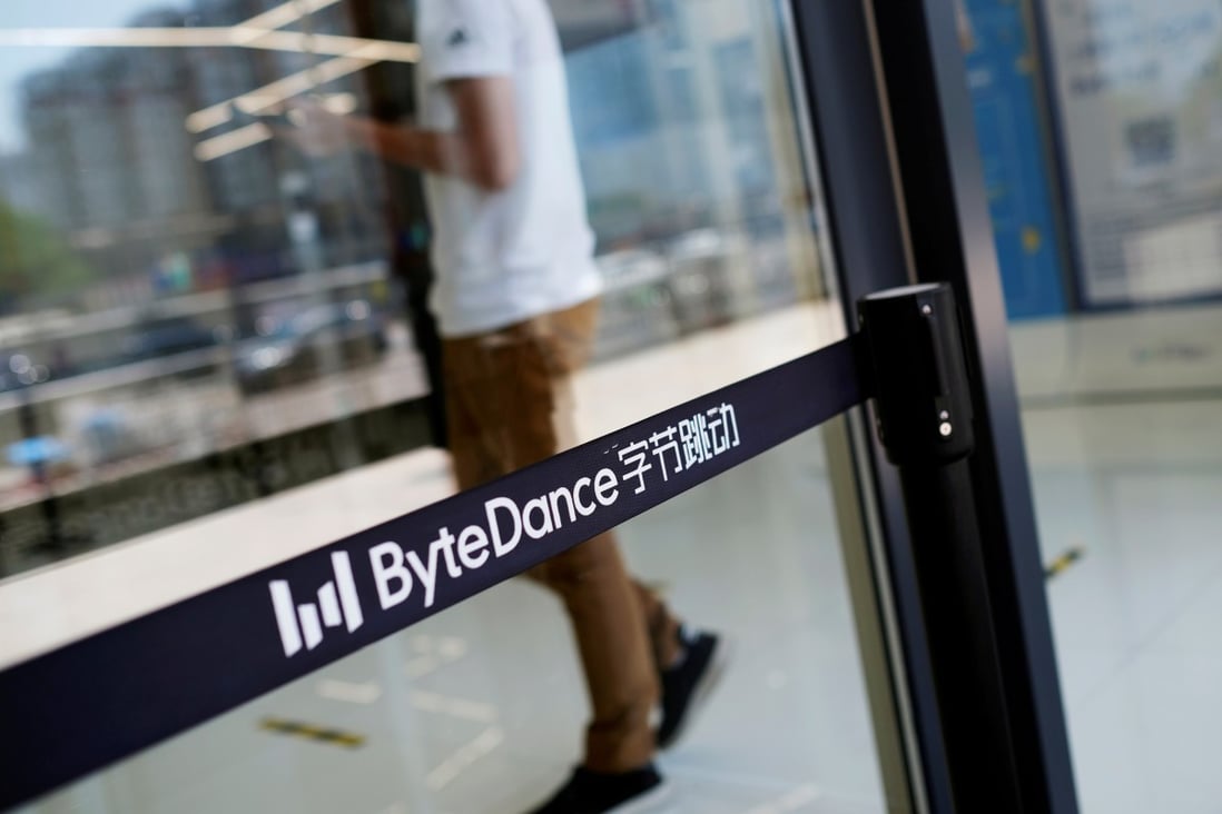 Beijing-based tech unicorn ByteDance is in early discussions for the potential listing of Douyin, sister of app of short video-sharing platform TikTok, in New York. Photo: Reuters