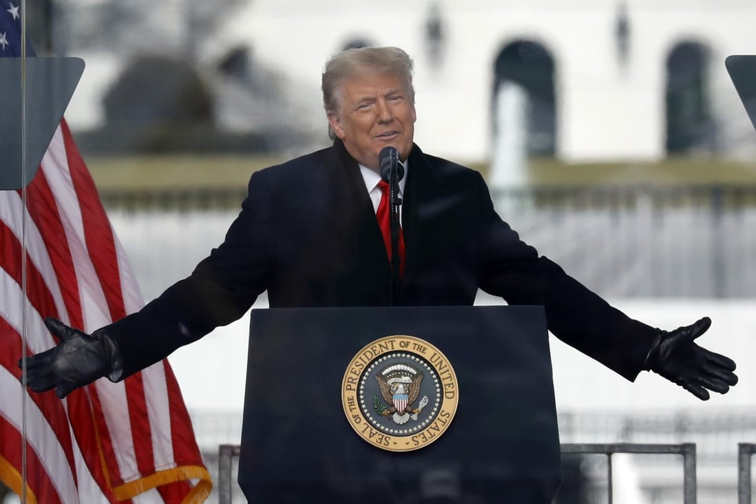 Conspiracy theories have found a footing among Trump supporters within the Chinese dissident community abroad. Photo: Gripas/Abaca Press/TNS