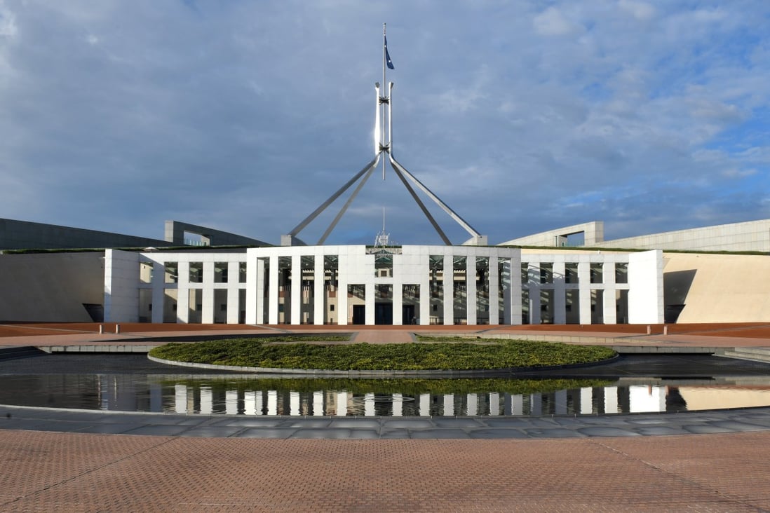 Parliament House in Canberra, Australia. Photo: Bloomberg