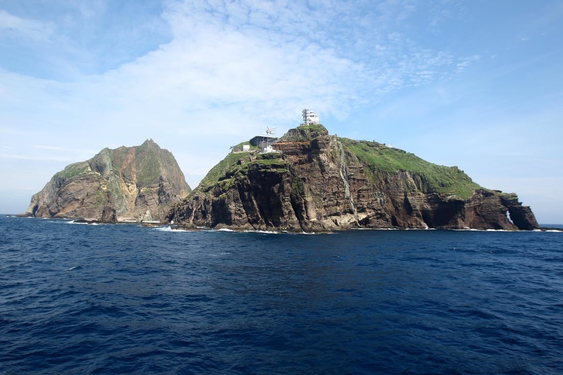 The disputed islet is known as Takeshima in Japan and Dokdo in South Korea. Photo: Xinhua