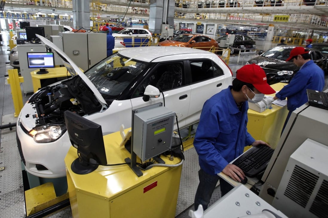 The SAIC Motor factory in Shanghai. Photo: Reuters