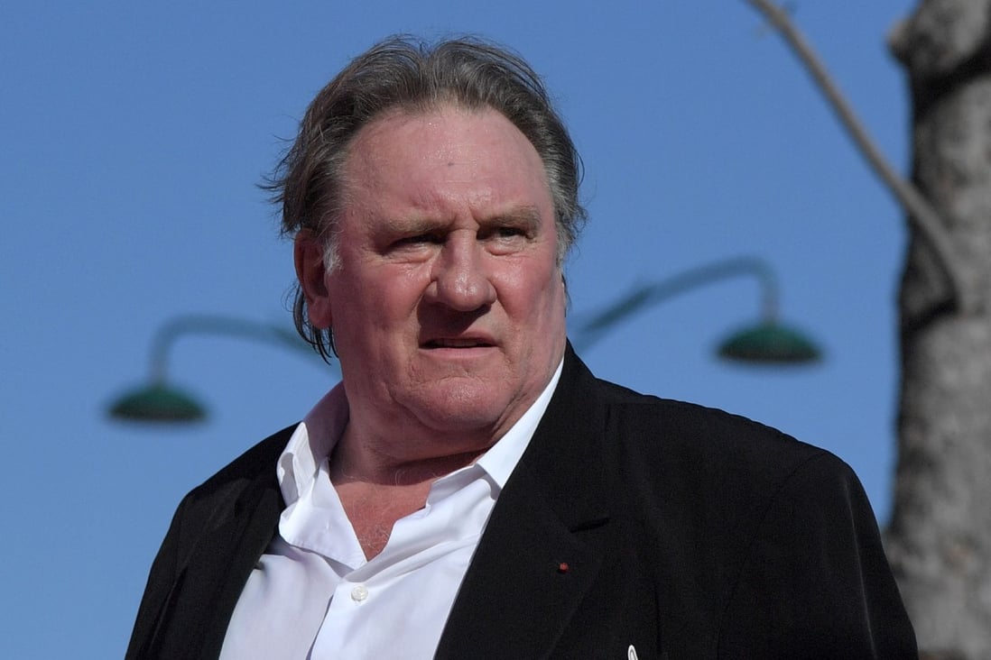 French actor Gerard Depardieu arrives for a screening at the 74th Venice Film Festival in September 2017. Photo: AFP