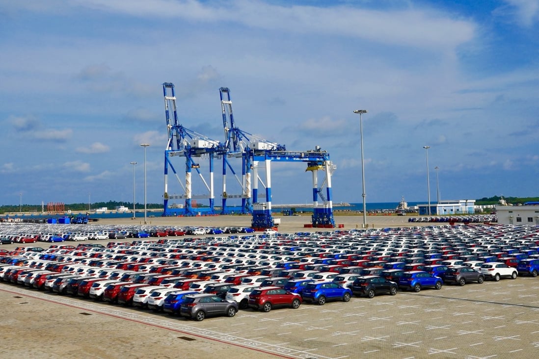 China signed a deal to lease the Hambantota port, located at the southern tip of Sri Lanka, in 2017. Photo: Xinhua