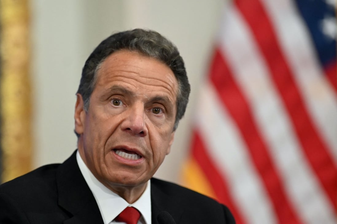 New York Governor Andrew Cuomo pictured in May last year. Photo: AFP