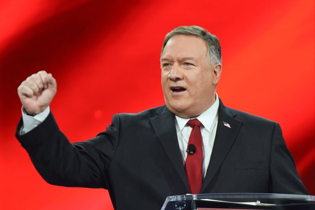 Former US Secretary of State Mike Pompeo at the Conservative Political Action Conference (CPAC) in Orlando, Florida on Saturday. Photo: SOPA Images via Zuma Wire / DPA