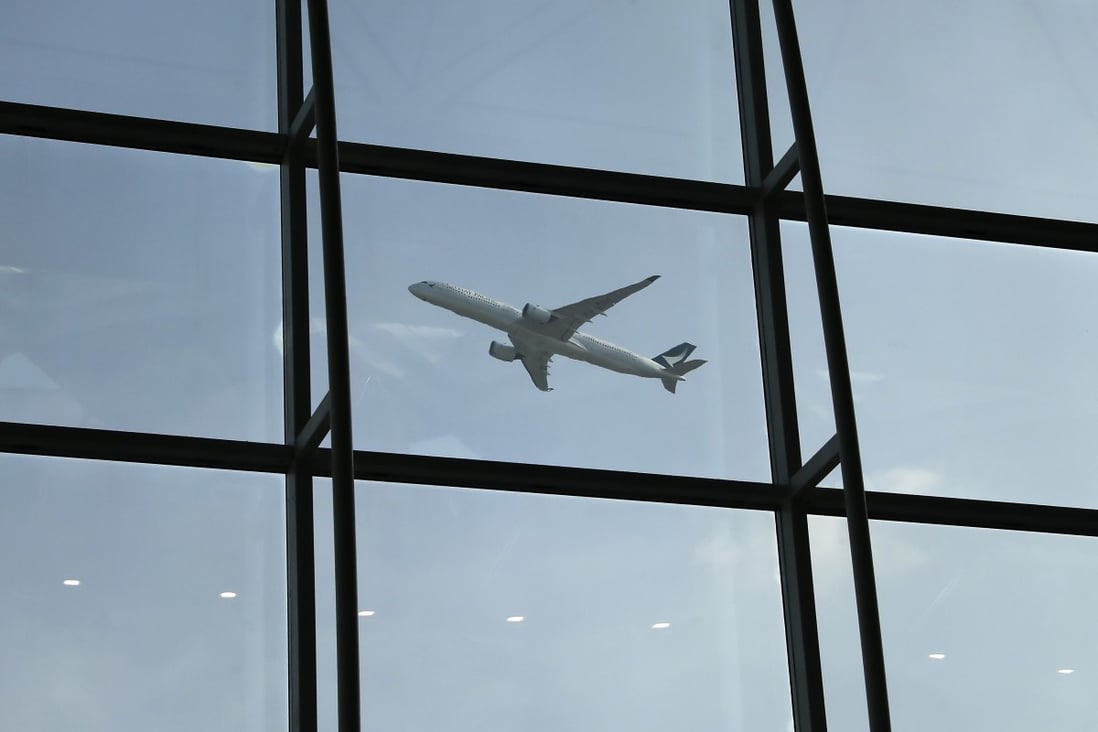 Hong Kong has extended a ban on flights from Britain, Brazil, Ireland and South Africa amid the emergence of a new strain of the coronavirus. Photo: K. Y. Cheng