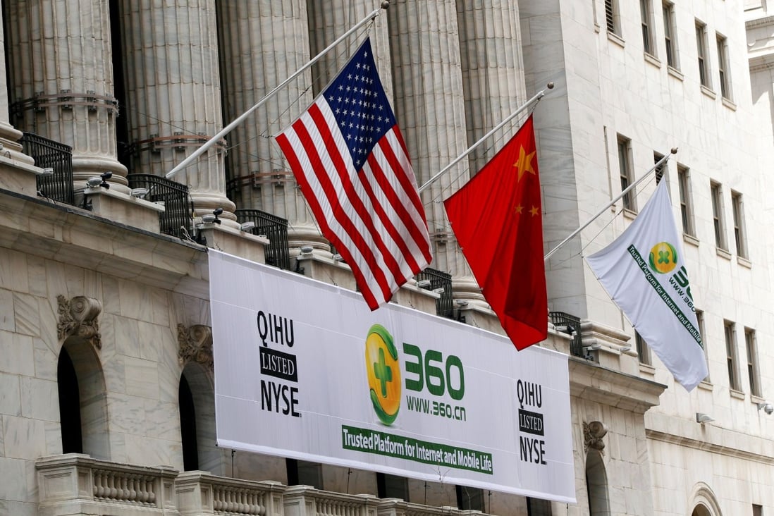 A group of Republican lawmakers have introduced legislation to cut some Chinese companies off from US capital markets. Photo: Reuters