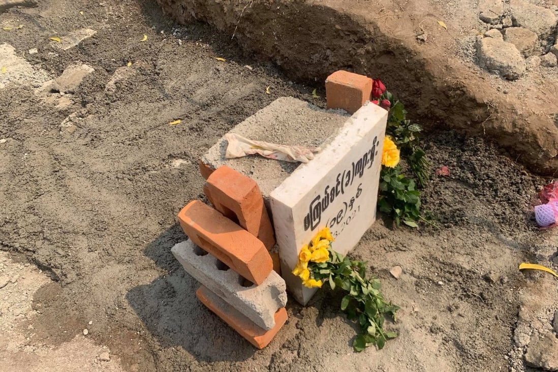 Body Of Slain Myanmar Protester Taken From Grave And Examined Witness Says South China Morning Post