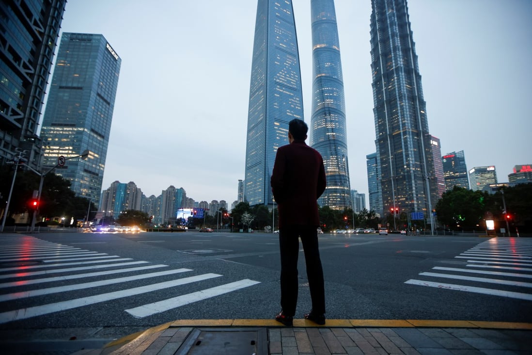 China’s ambitious plans for the future rest on technological innovation and scientific research. Pictured a crossroads in Lujiazui financial district in Pudong, Shanghai, on the day of the opening session of the National People‘s Congress (NPC) on Friday. Photo: Reuters