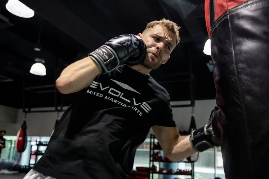English martial artist Dan McGowan is the first non-Thai Muay Thai trainer at Evolve MMA, Singapore. Photo: Evolve MMA