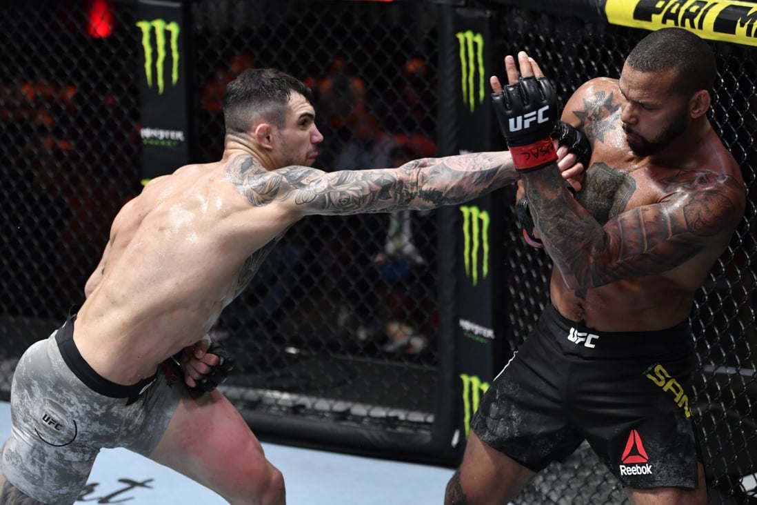 UFC 259: Aleksandar Rakic sorry for targeting Thiago Santos' knees in dull win - 'I don't want ...