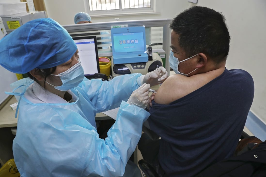 As of late February, 52 million vaccine doses had been administered to Chinese citizens. Photo: AP