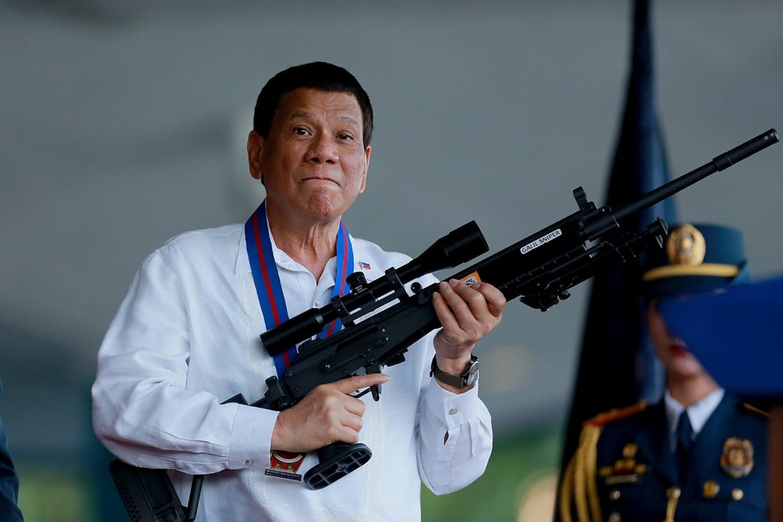 Human rights groups say there may have been up to 27,000 extrajudicial killings during the presidency of Rodrigo Duterte, pictured here in 2018. Photo: Xinhua