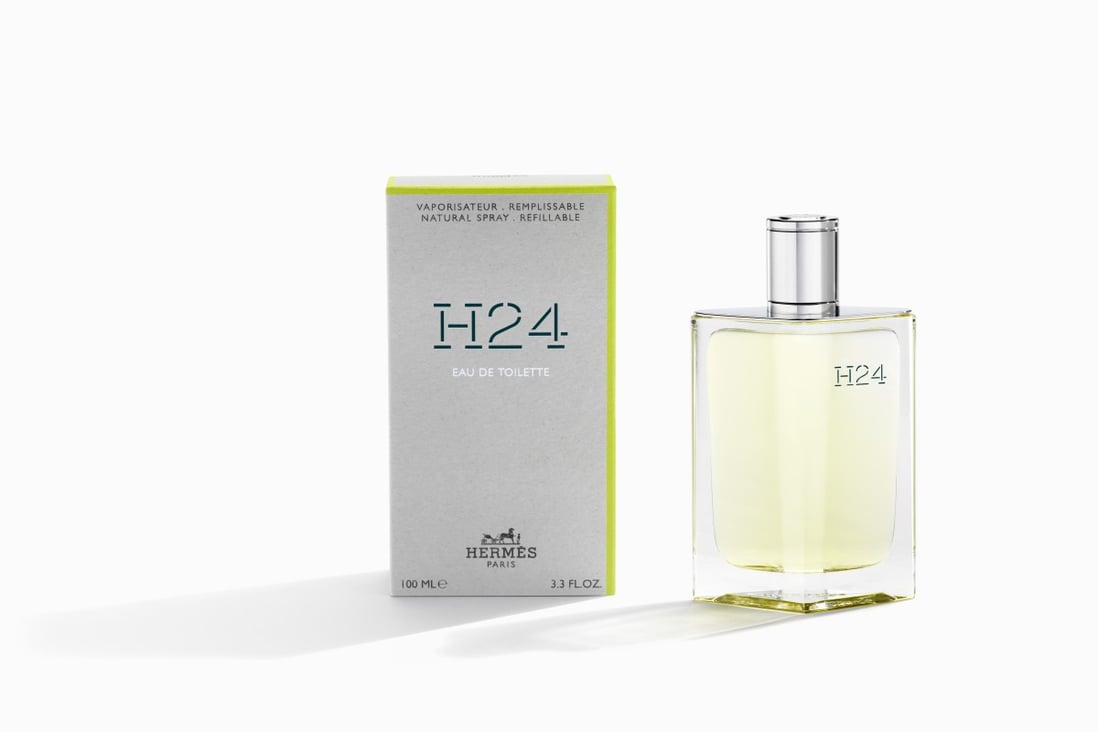 Hermès’ new fragrance for men, H24, is named after the luxury brand’s ready-to-wear men’s fashion collection. Photo: Hermès Parfums