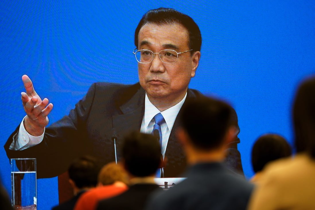 China’s Premier Li Keqiang took media questions on China’s economy after the annual “two sessions” of the national legislature and political advisory committee. Photo: EPA-EFE