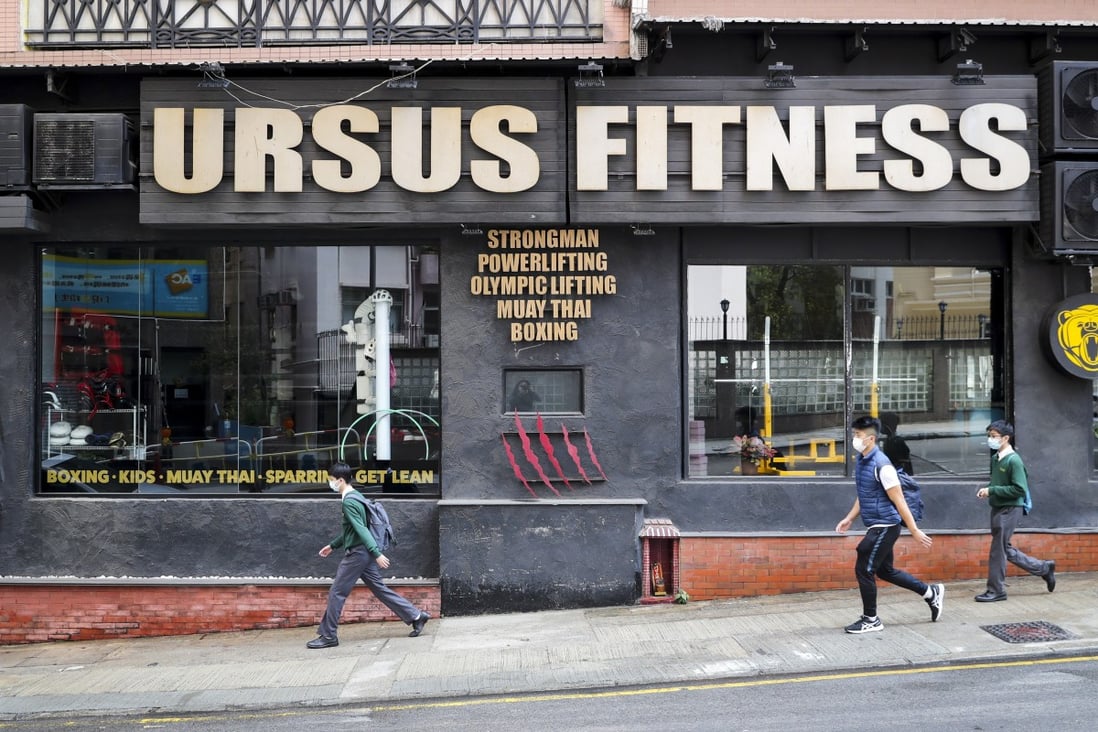 Health experts fear the cluster at Ursus Fitness in Sai Ying Pun could signal the city’s fifth wave of infections. Photo: Edmond So