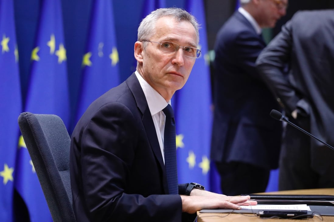 “If you’re concerned about the rise of China, the military and economic strength of China, that makes it even more important that we stand together, Europe and North America in Nato,” said Nato chief Jens Stoltenberg. Photo: European Union via Xinhua