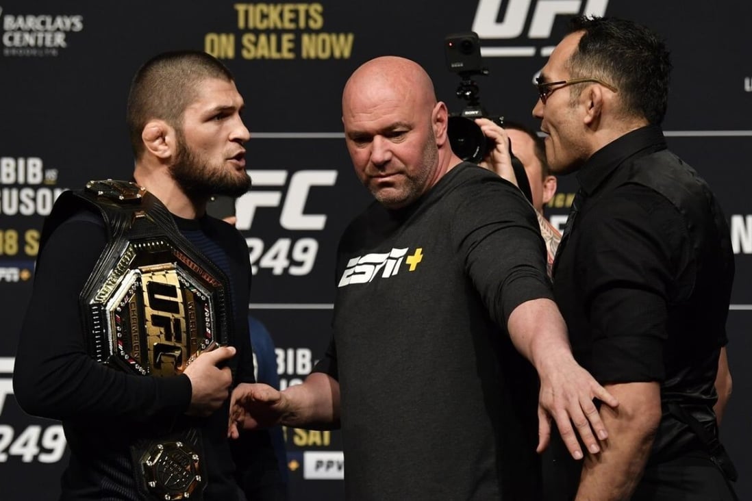 Ufc Tony Ferguson Tells Fathead Khabib Nurmagomedov See You Again After Champ Officially Retires South China Morning Post
