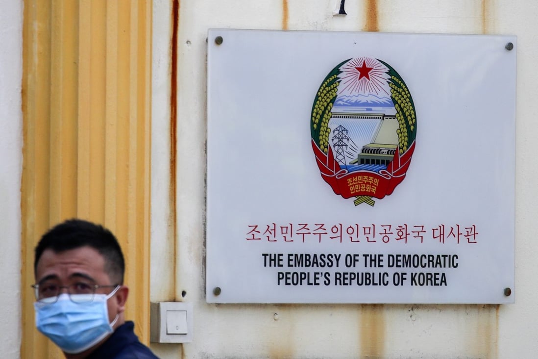 The North Korean embassy in Kuala Lumpur. Photo: EPA-EFE