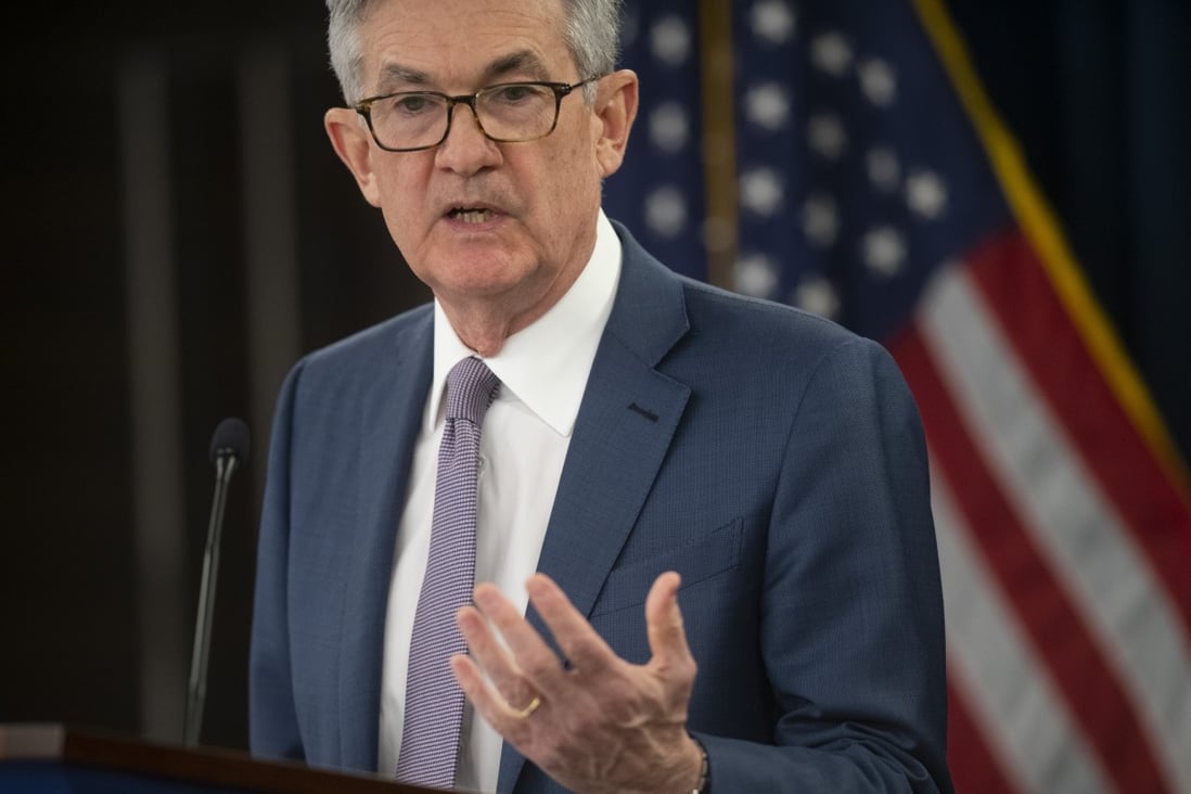 The US Federal Reserve’s continued loose monetary policy under chair Jerome Powell has been coupled with a huge injection of US government funding into the economy. Photo: Getty Images