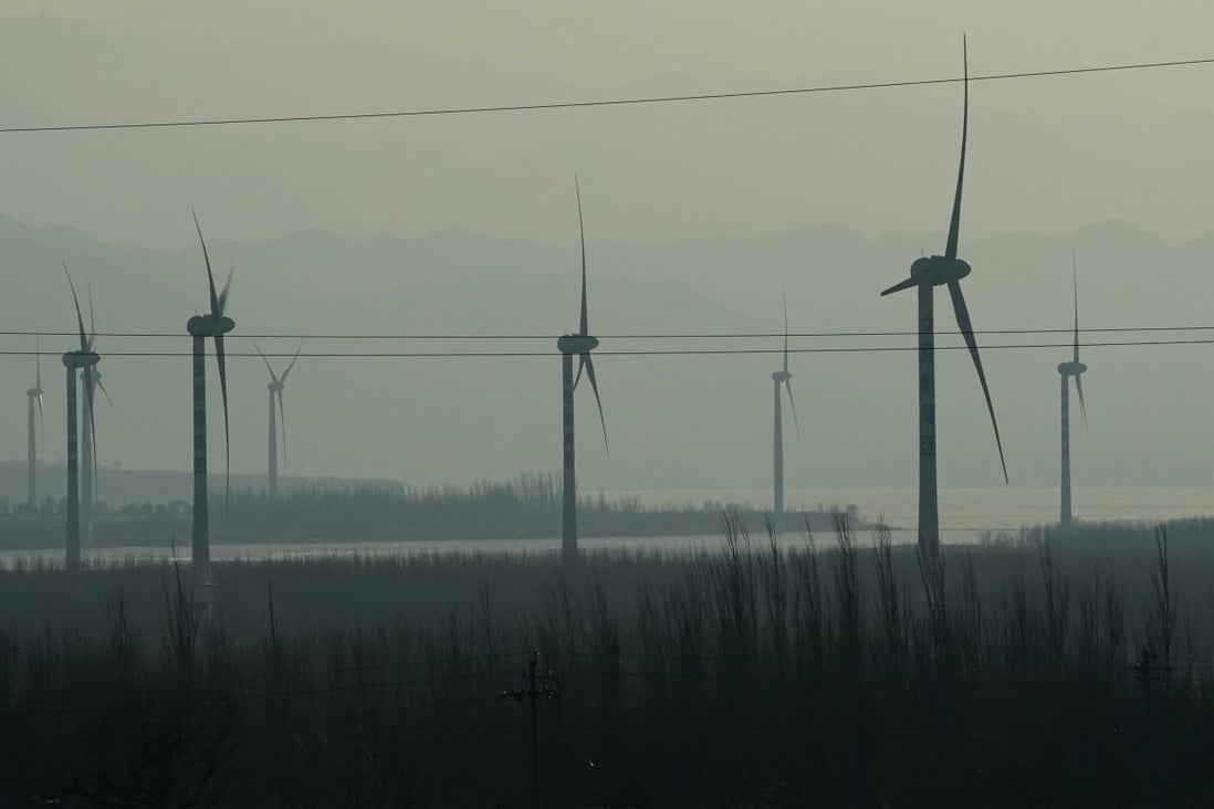 China will need to invest large sums in green energy to meet its climate targets. Photo: AP