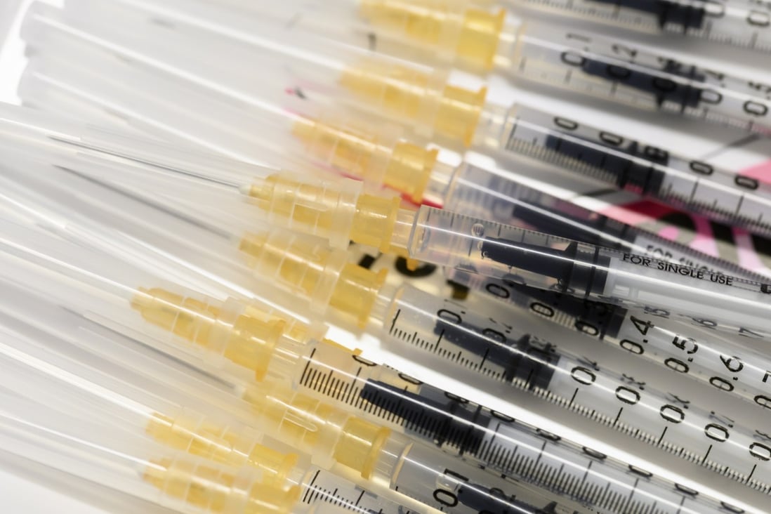 Doses of Pfizer-BioNTech Covid-19 vaccine on display at a medical practitioner in Droesing, Austria. Photo: EPA-EFE
