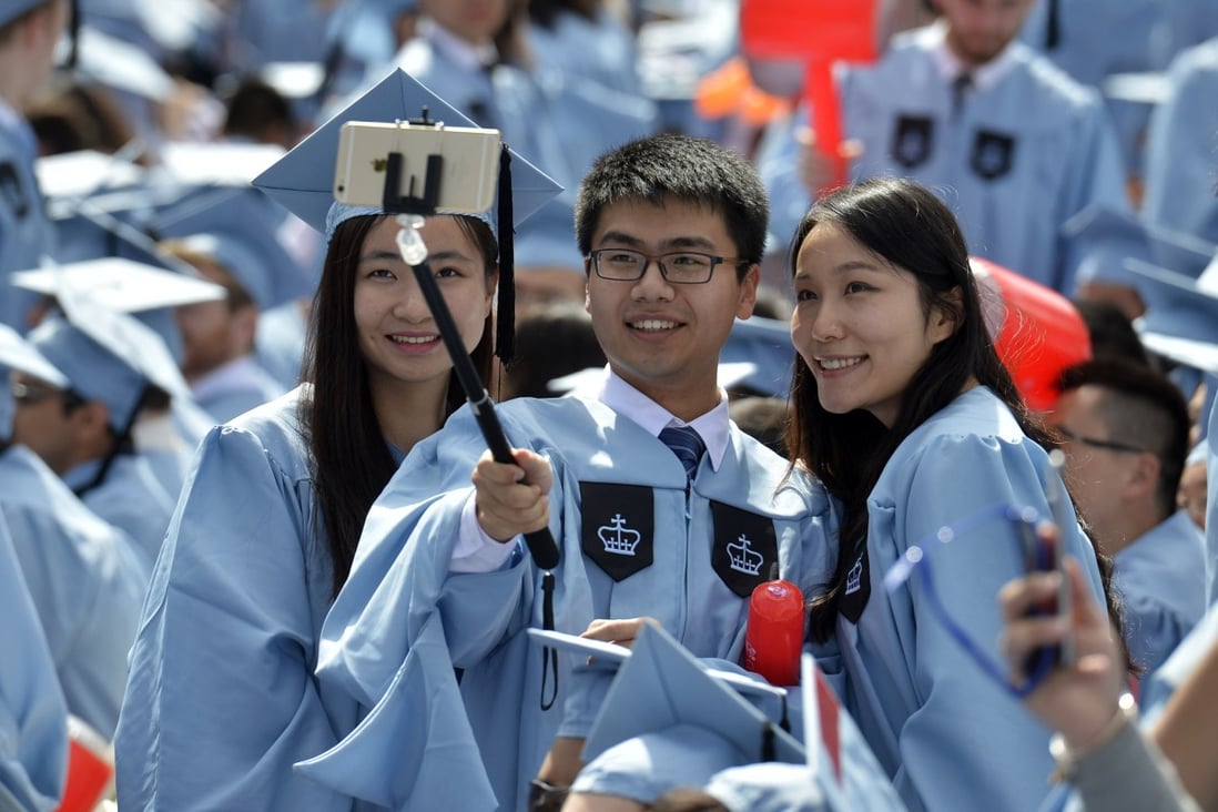 Chinese students accounted for 35 per cent of all the international students in the US in the 2019-20 school year. Photo: Xinhua