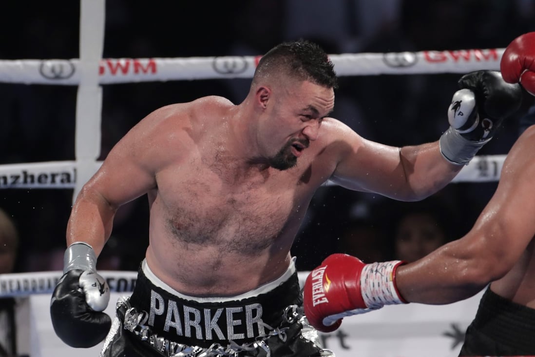 Joseph Parker defeated Derek Chisora after a gruelling 12 round clash in Manchester. Photo: Greg Bowker/Getty Images