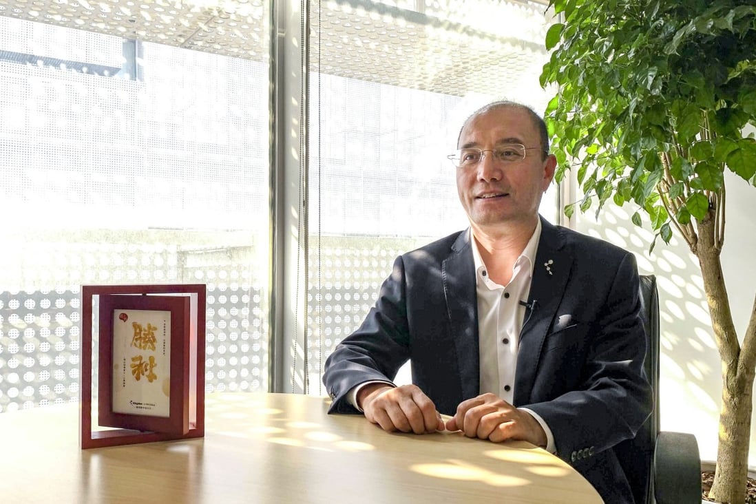 Shen Chongfeng, rotating president of Kingdee, China's biggest corporate software maker, says the company is investing heavily in cloud services to capitalise on a shift to homegrown software amid the US-China tech war. Photo: Iris Deng