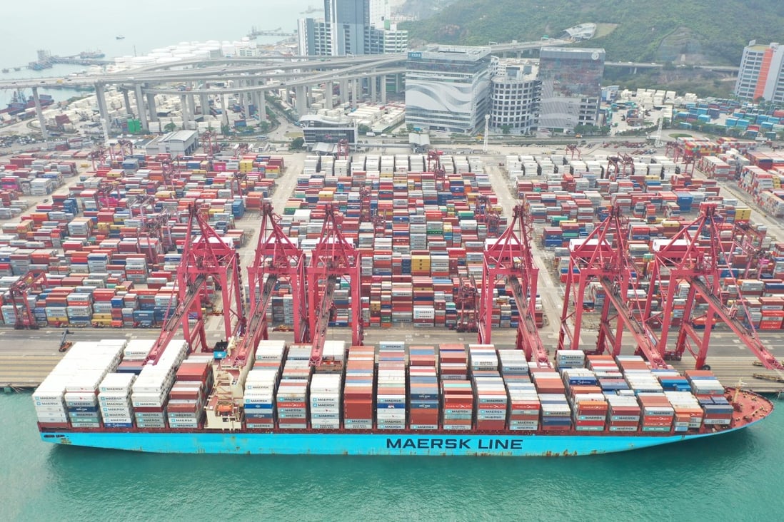 Large retailers and producers, including Puma and Signify, have said congestion at ports, container shortages and delays at the Suez Canal were causing problems in shipping products made in Asia to key markets. Photo: Winson Wong