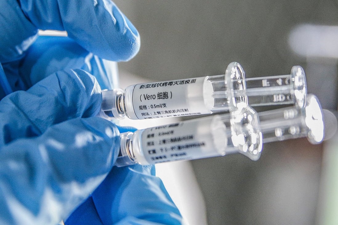 Vaccines by Chinese firms Sinovac Biotech and Sinopharm are being evaluated by the WHO for emergency-use licensing. A decision is expected this week. Photo: Xinhua
