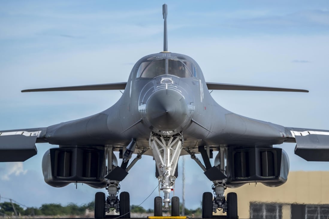 The documents shared by Honeywell included the specifications for parts for the B-1B Lancer strategic bomber. Photo: EPA