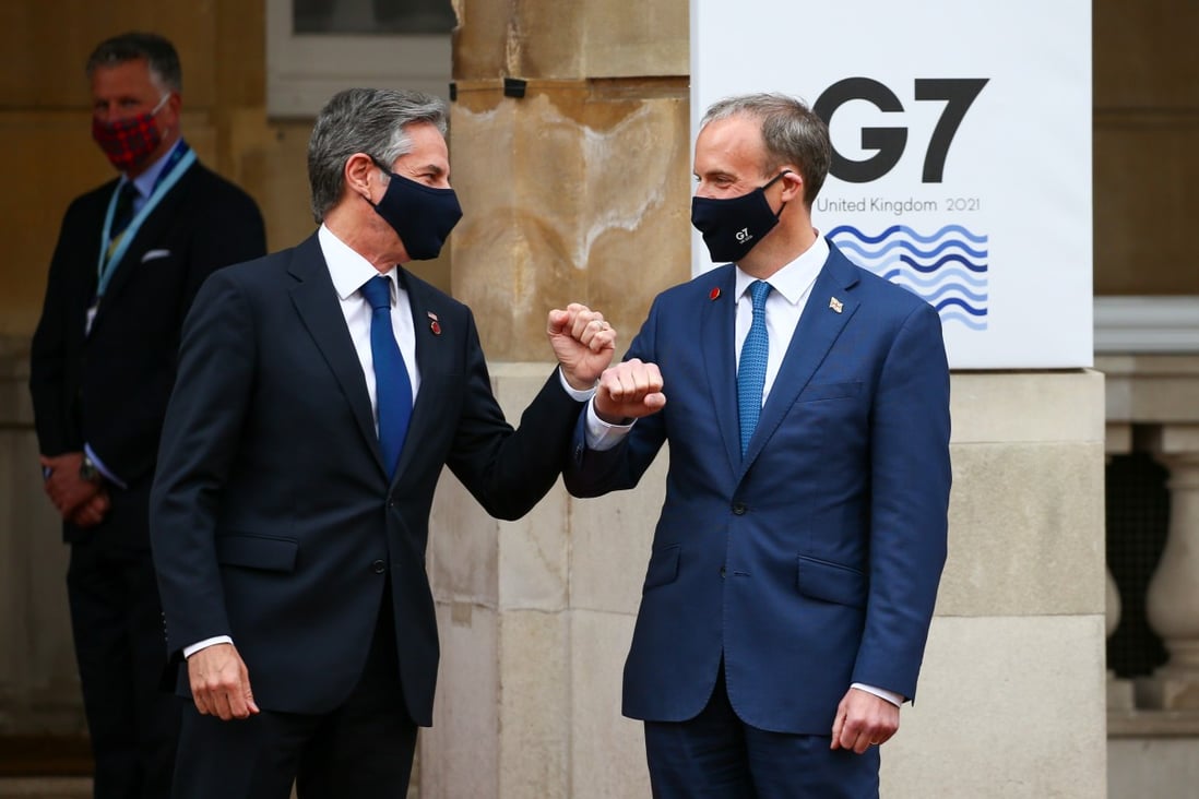 China tops agenda as G7 foreign ministers meet in London South China
