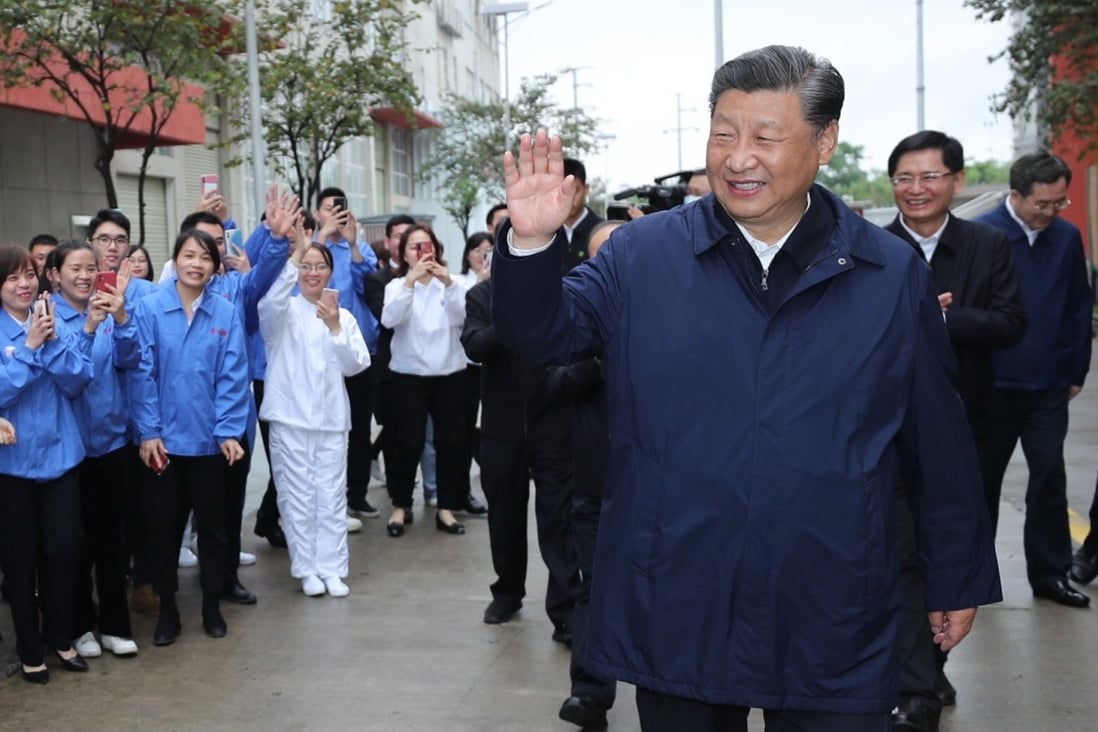 Xi Jinping said in a speech in January that the world was in turmoil but that China would rise to any challenge. Photo: Xinhua