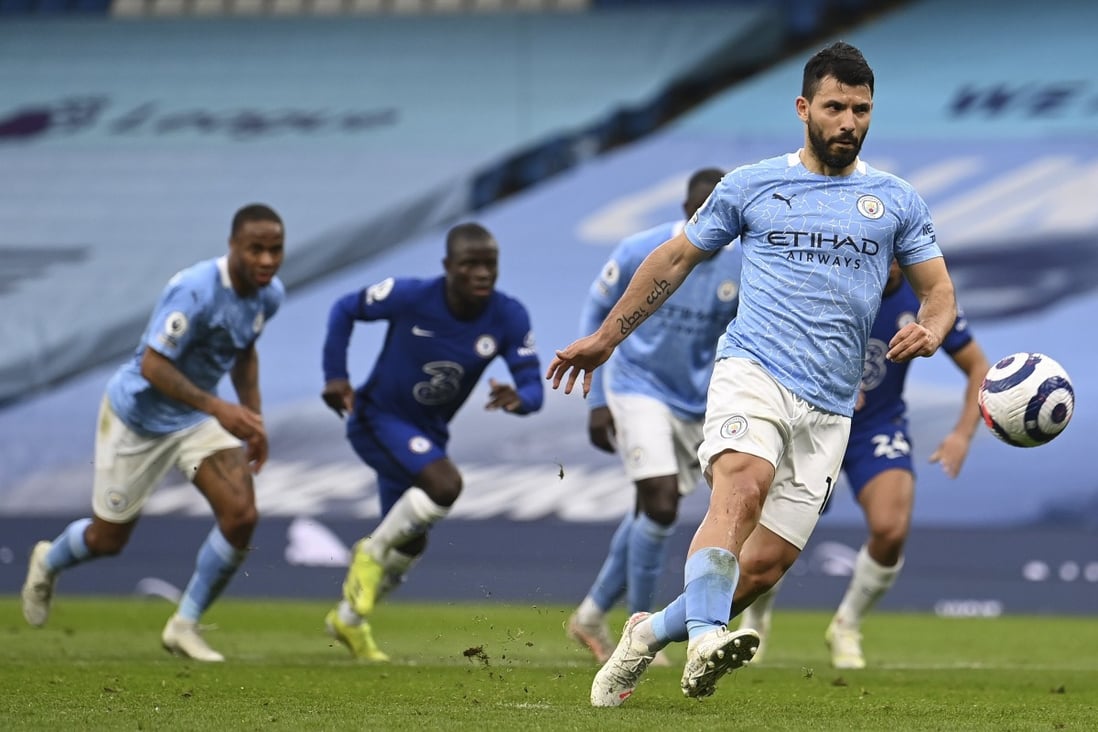 Manchester City S Sergio Aguero Apologises For Penalty Miss After Chelsea Defeat South China Morning Post