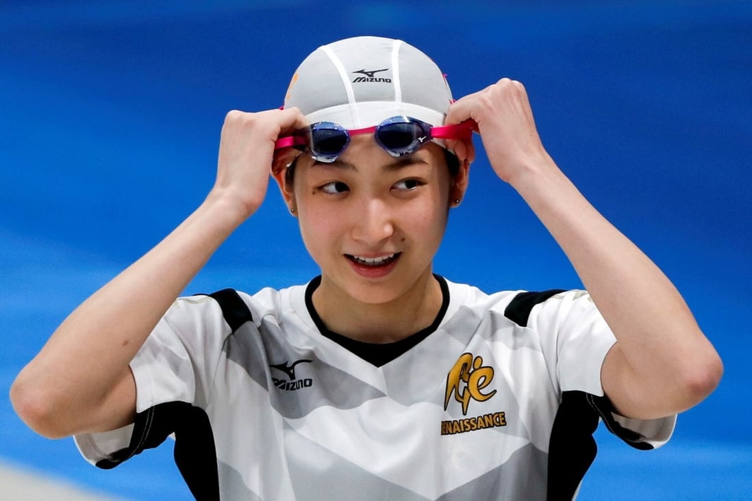 Japanese swimmer Rikako Ikee was diagnosed with leukaemia two years ago. Photo: Reuters